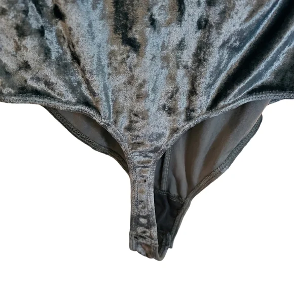 Free People Intimately NWT Don't You Wish Bodysuit in Deep Teal•Size Small•NWT - Picture 11 of 14